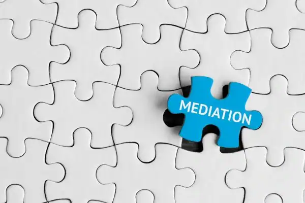 image of the mediation process England